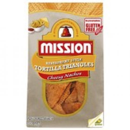Mission Corn Chips Cheesy Nachos 230g