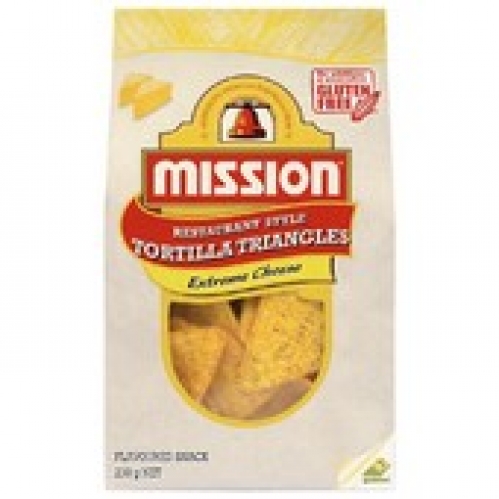 Mission Corn Chips Extreme Cheese 230g