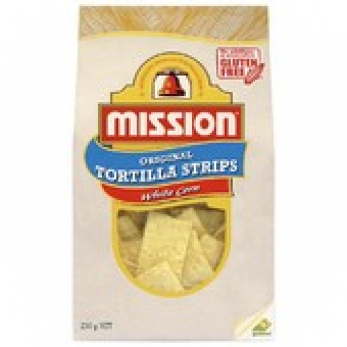 Mission Corn Chips White Corn 230g