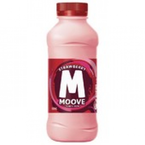 Moove Strawberry Flavoured Milk 500mL