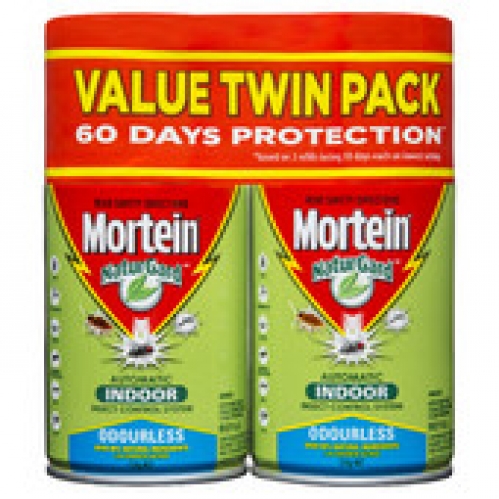 Mortein Naturgard Indoor Odourless Automatic Insect Control Refill 2 pack