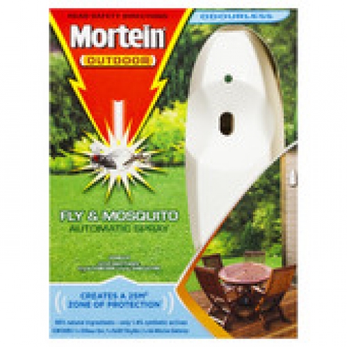 Mortein Naturgard Outdoor Odourless Automatic Insect Control System 154g