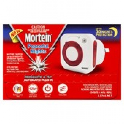 Mortein Peaceful Nights Odourless Mozzie Zapper 2.57mL