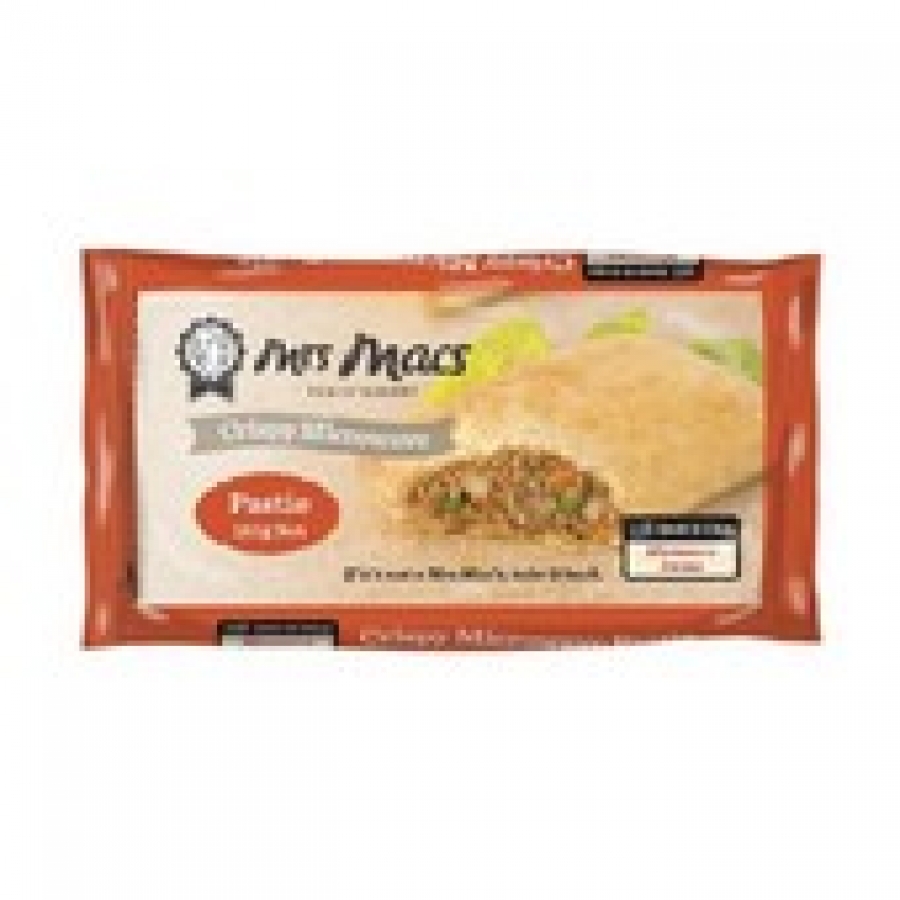 Mrs Macs Crispy Microwave Frozen Pastie 165g