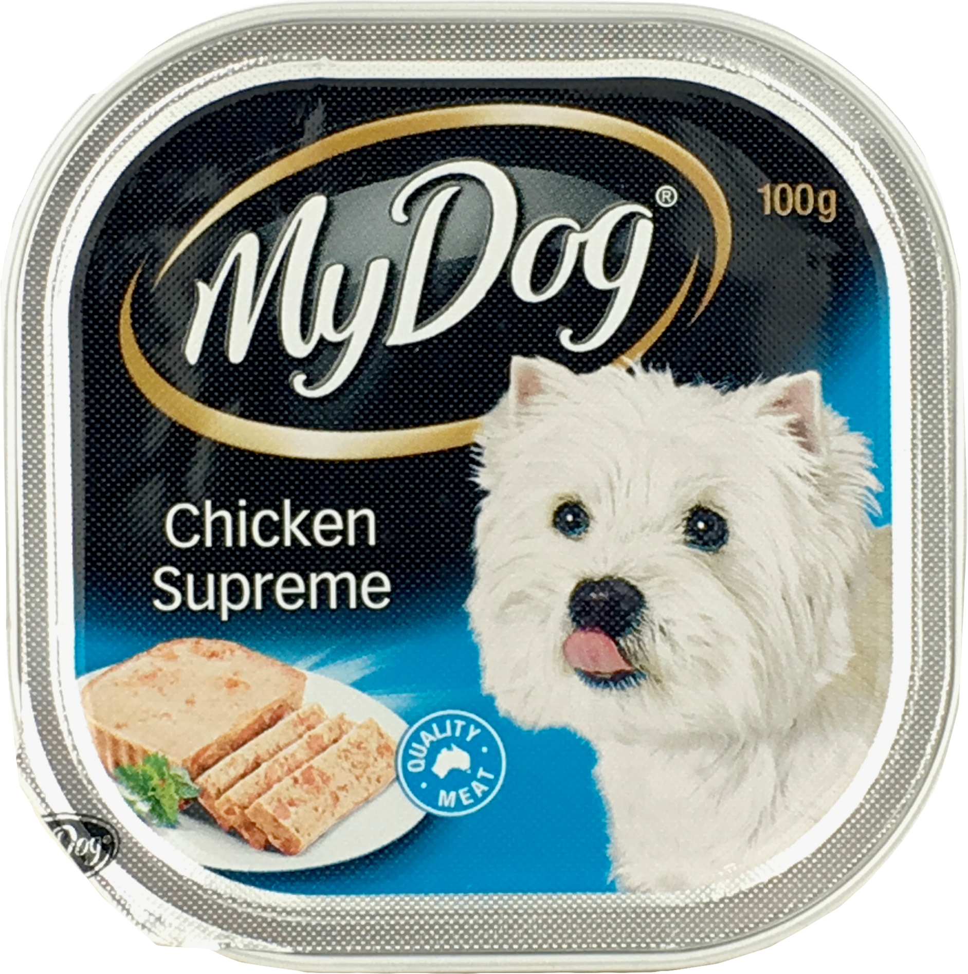 My Dog Chicken Supreme Dog Food Tray 100g