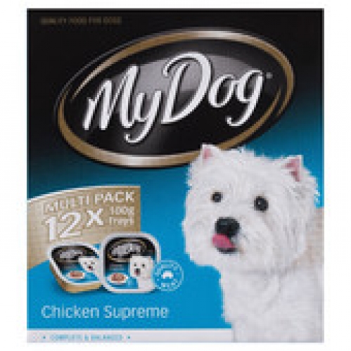 My Dog Classic Collection Chicken Supreme Dog Food Tray 1200g