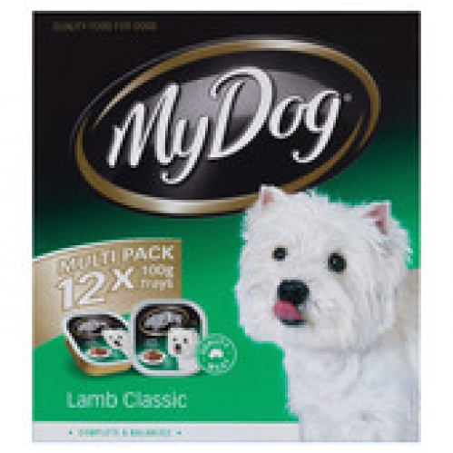 My Dog Classic Collection Lamb Classic Dog Food Tray 1200g