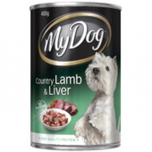 My Dog Country Lamb & Liver Dog Food 400g