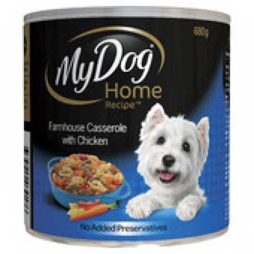 My Dog Home Recipe Dog Food Farmhouse Casserol Wth Chicken 680g