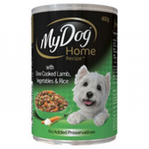 My Dog Home Recipe Dog Food Slow Cooked Lamb And Veg 400g