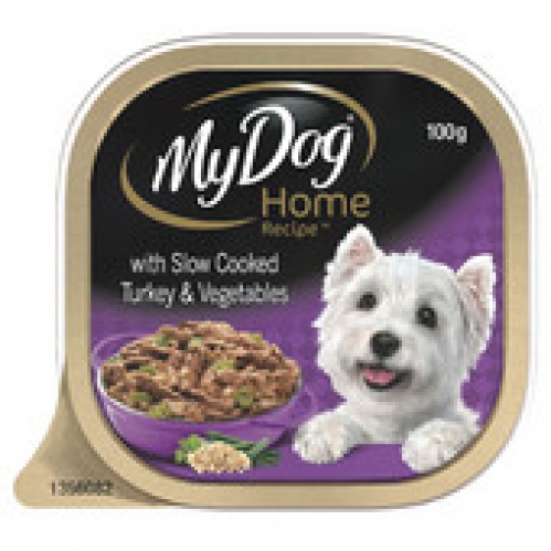 My Dog Home Recipe Dog Food Slow Cooked Turkey And Veg 100g