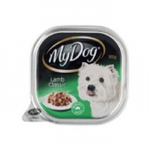 My Dog Lamb Classic Dog Food Tray 100g