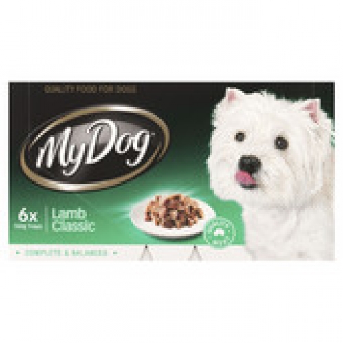 My Dog Lamb Classic Dog Food Tray 600g