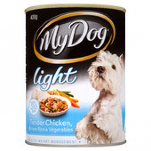 My Dog Light Chicken Brown Rice & Vegetables Canned Dog Food 400g