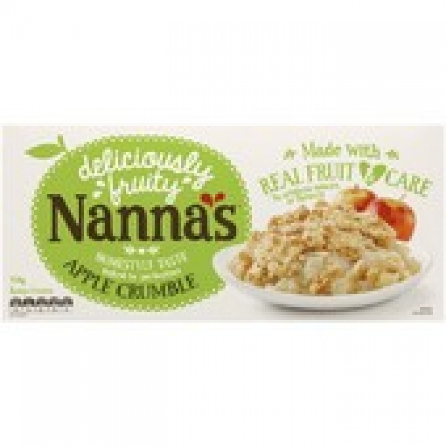 Nanna's Frozen Apple Crumble 550g