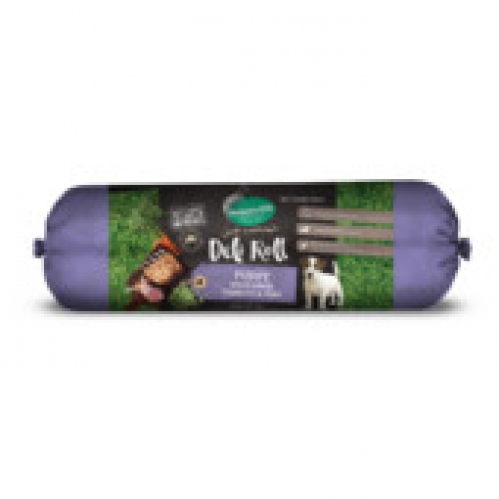 Nature's Gift Deli Roll Lamb Carrots & Peas Dog Food 200g