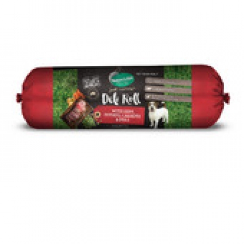 Nature's Gift Deli Roll with Beef Potato Carrots  & Peas Dog Food 200g