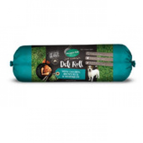 Nature's Gift Deli Roll with Chicken Brown Rice & Vegetables Dog Food 200g