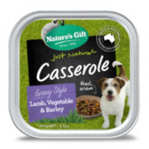 Natures Gift Dog Food Lamb Vegetable And Barley 100g