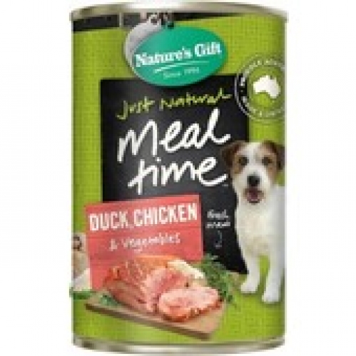 Nature's Gift Duck Chicken & Vegetable Canned Dog Food 700g