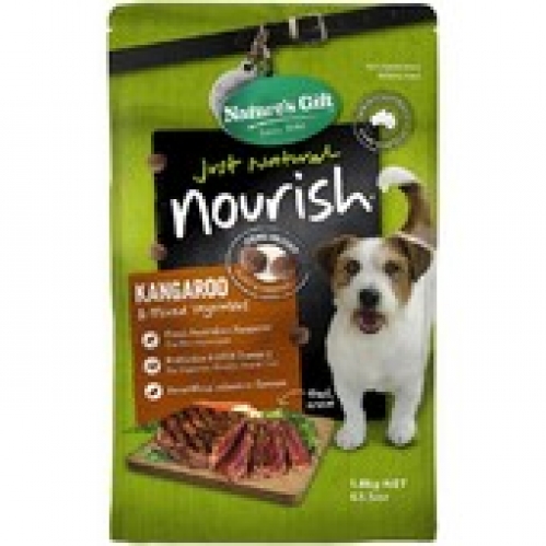 Nature's Gift Nourish Kangaroo Dry Dog Food 1.8kg
