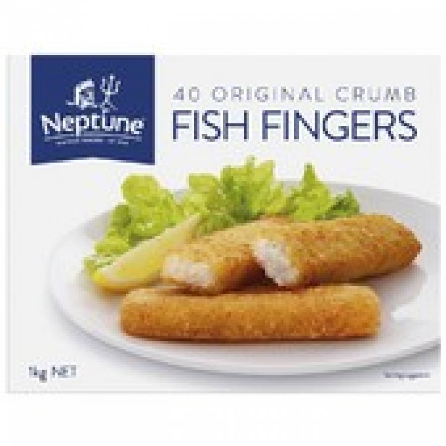 Neptune Frozen Fish Fingers 1kg