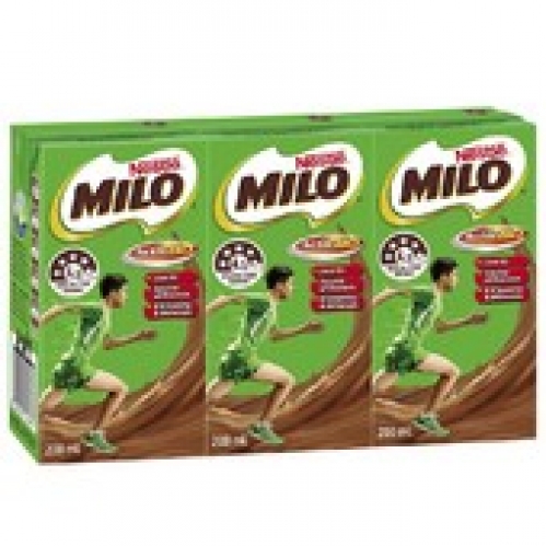 Nestle Milo Ready To Drink 3x200ml 600mL