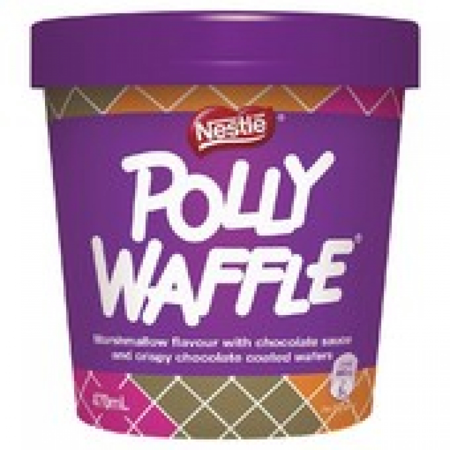 Nestle Pollywaffle Confectionary Tub 470ml 470mL