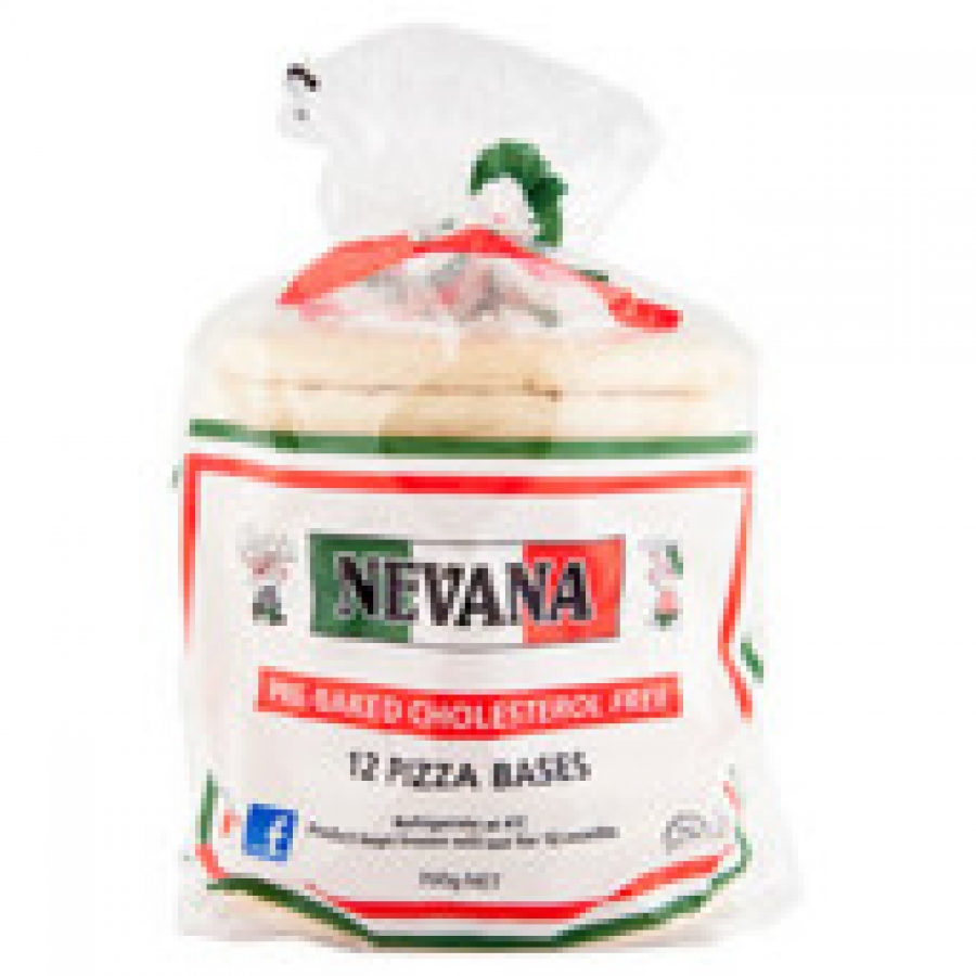 Nevana Pizza Base 12 pack 700g