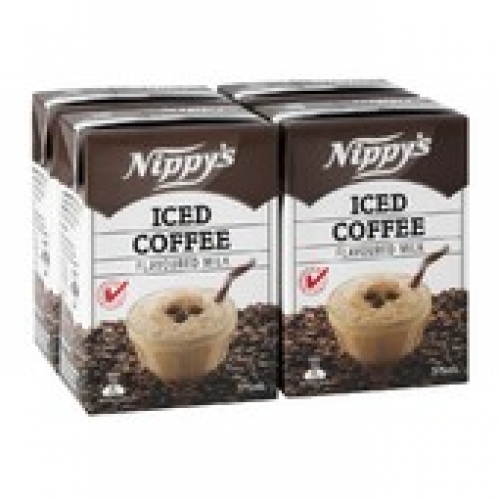 Nippys Coffee Flavoured Long Life Milk 375mL 4 pack