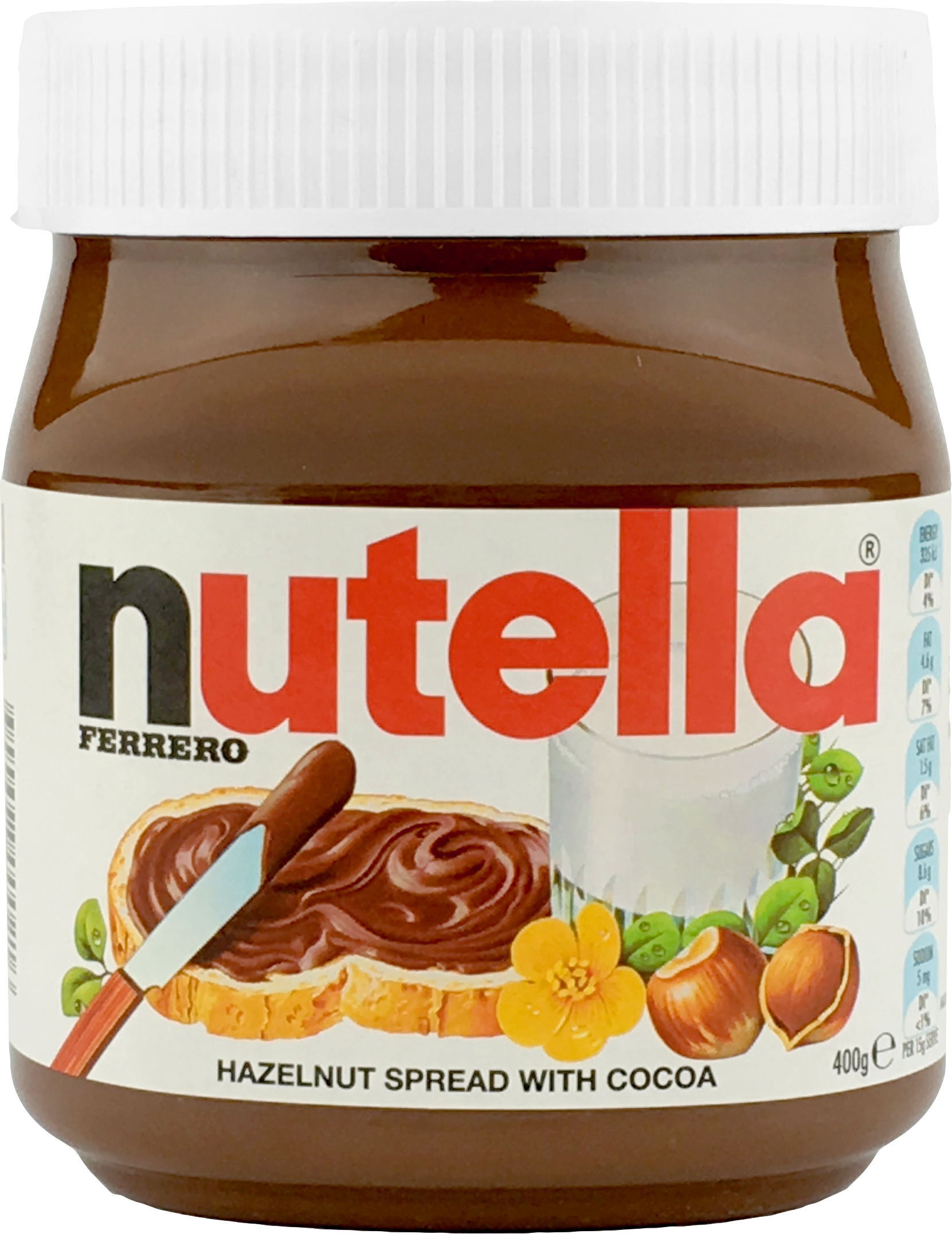 Nutella Hazelnut Chocolate Spread 400g