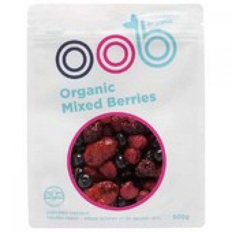 OOB Organic Frozen Mixed Berries 500g