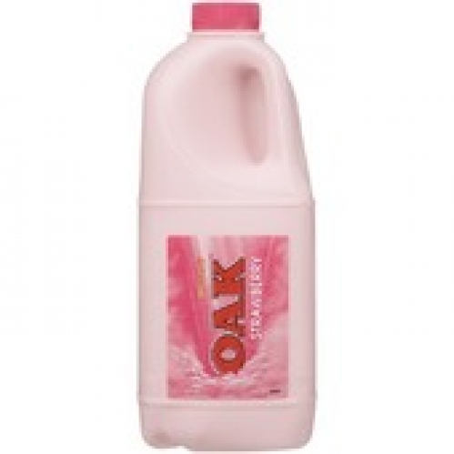 Oak Classic Strawberry Flavoured Milk 2L