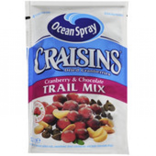 Ocean Spray Cranberry & Choc Trail Mix Craisins 130g