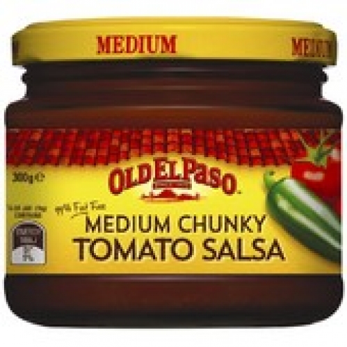 Old El Paso Medium Chunky Tomato Dip 300g