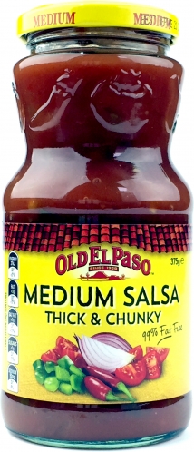 Old El Paso Salsa Thick Chunky Medium 375g