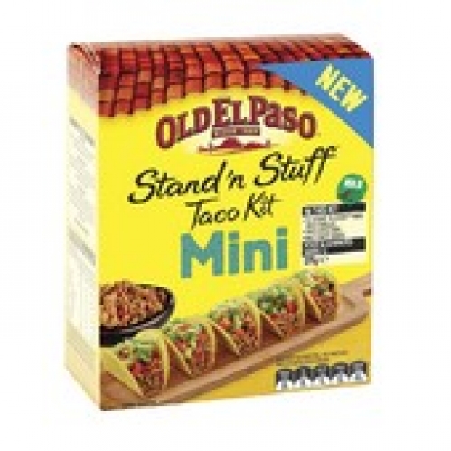 Old El Paso Stand N Stuff Mini Taco Shell Kit 275g