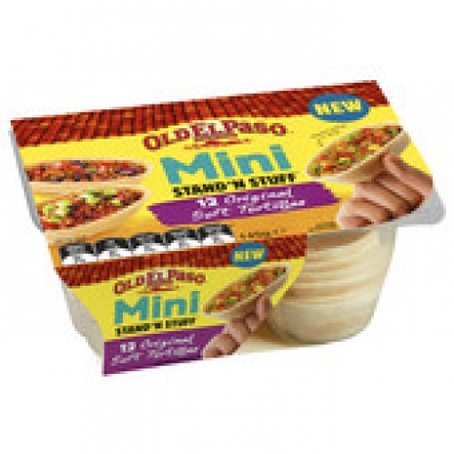 Old El Paso Stand N Stuff Mini Tortillas 145g