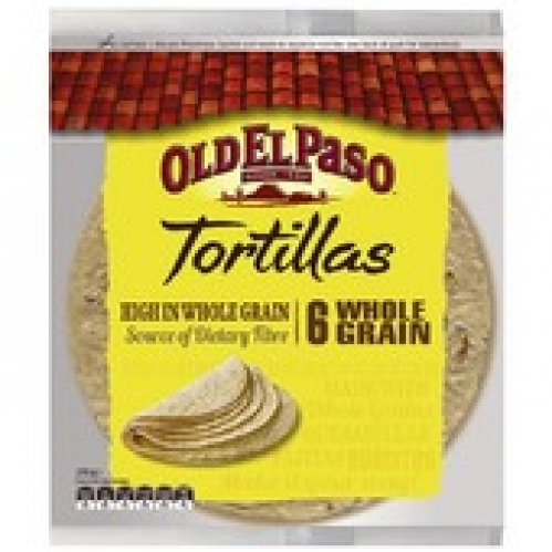 Old El Paso Wholegrain Tortillas 6 pack