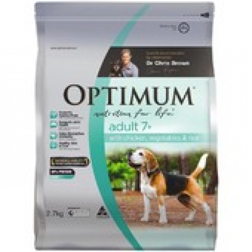Optimum Adult Chicken Vegetable & Rice Dry Dog Food 2.7kg