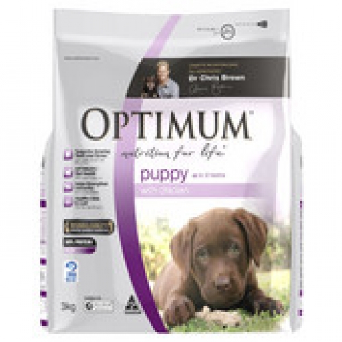 Optimum Chicken Dry Puppy Food 3kg