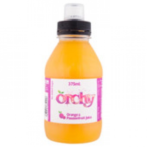 Orchy Orange & Passionfruit Drink Pop Top Chilled 375mL
