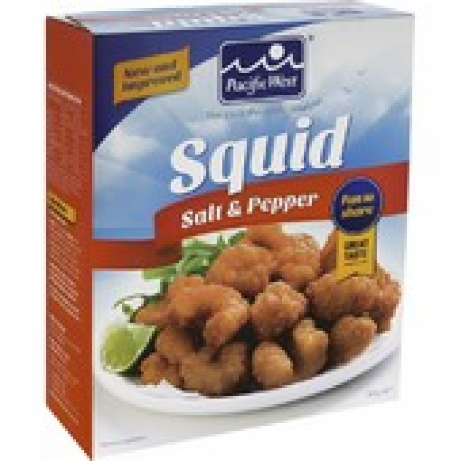 Pacific West Salt & Pepper Frozen Squid 360g