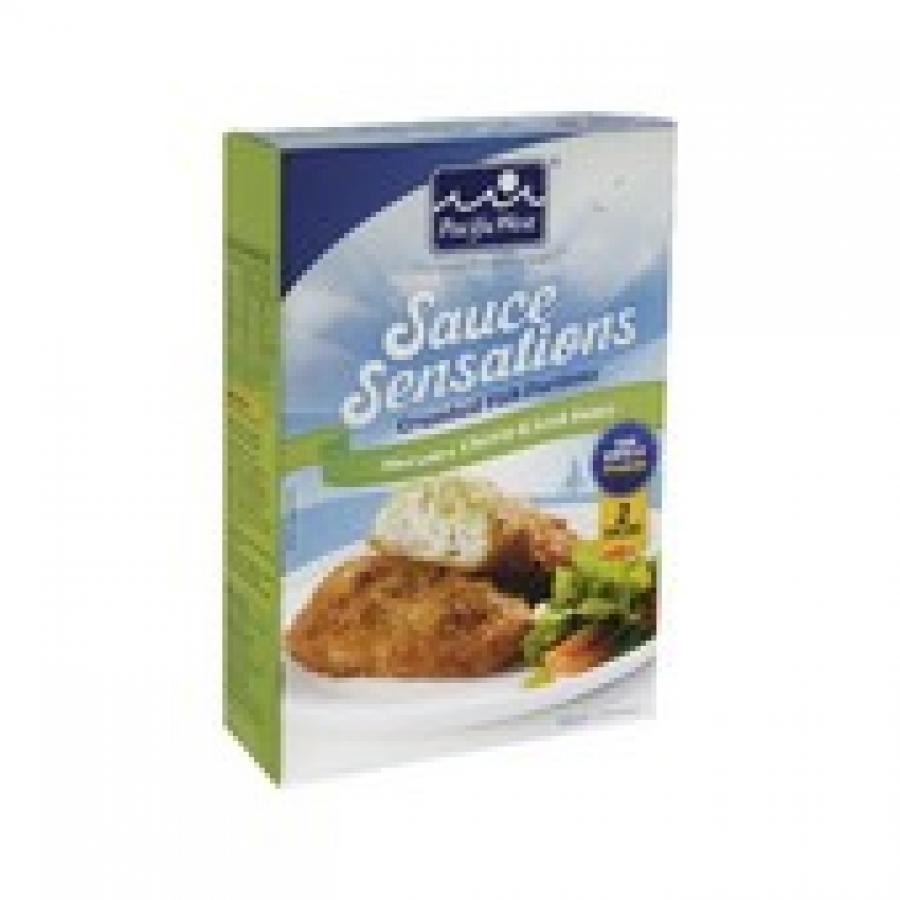 Pacific West Sauce Sensations Frozen Crumbed Fish Portions with Cheese & Leek 300g