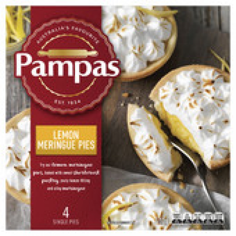Pampas Frozen Lemon Meringue 4 pack 400g