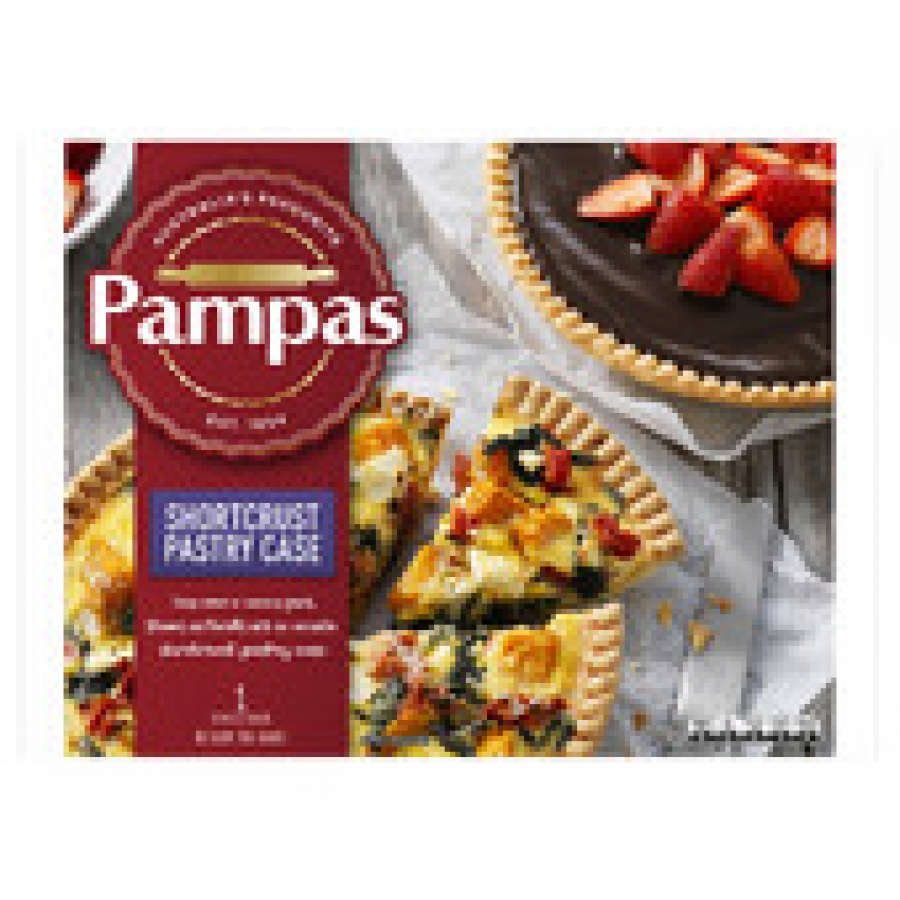 Pampas Frozen Savoury Pastry Pie Flan 220g