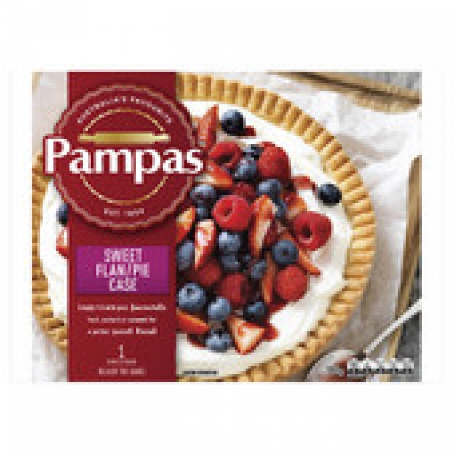 Pampas Frozen Sweet Pastry Pie Flan 220g