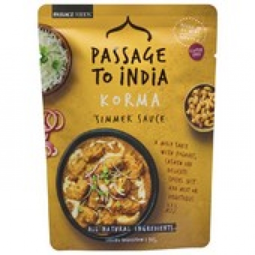 Passage Foods Passage to India Korma Curry Simmer Sauce 375g