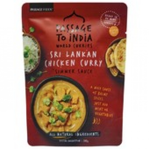 Passage Foods Passage to Sri Lanka Chicken Curry Simmer Sauce 375g
