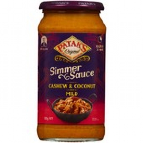 Pataks Cashew Masala Simmer Sauce 500g